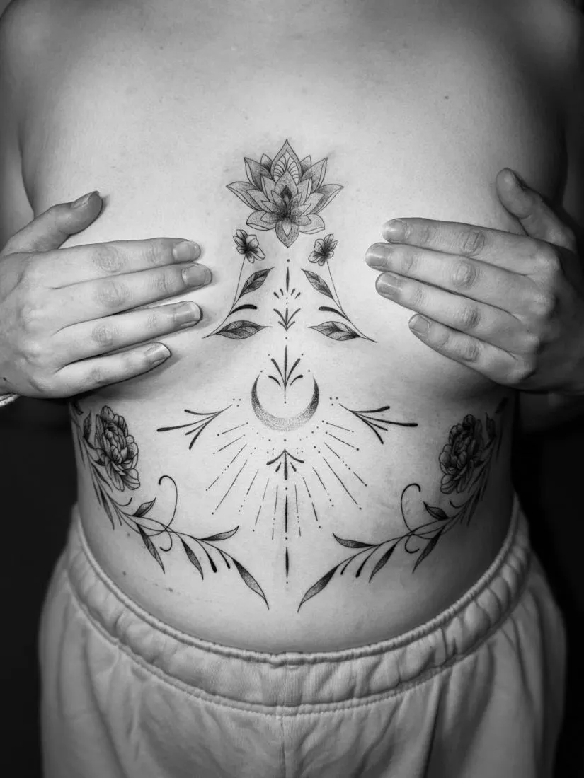 Ornamentales Fine Line Tattoo